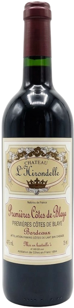 Bouteille de Château L’Hirondelle 2003 — Premières Côtes de Blaye
