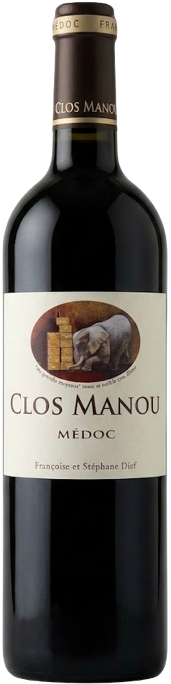 Bouteille de Clos Manou 2014 — Médoc