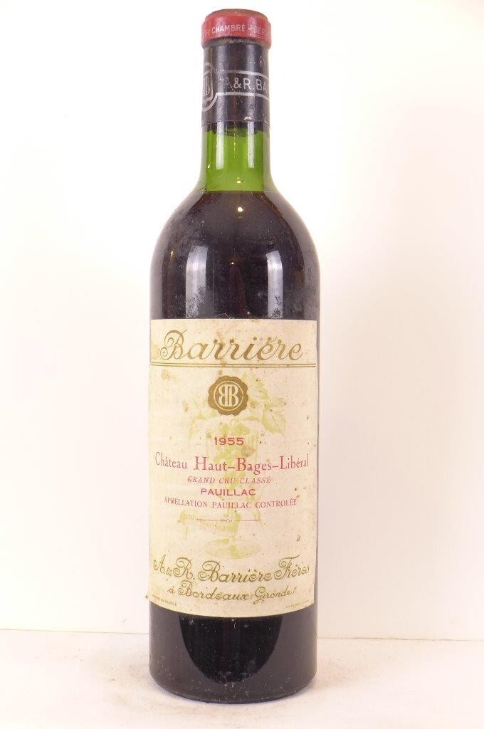 Bouteille — Château Haut-Bages Libéral 1955 — 1001caves