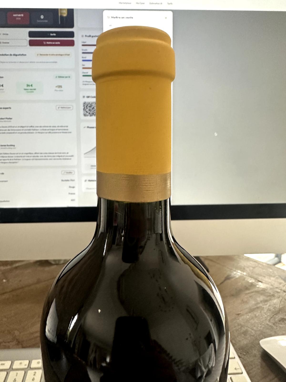 Château Dauzac 2015 — vente entre particuliers 1001caves.fr Goulot — Château Dauzac 2015 — 1001caves