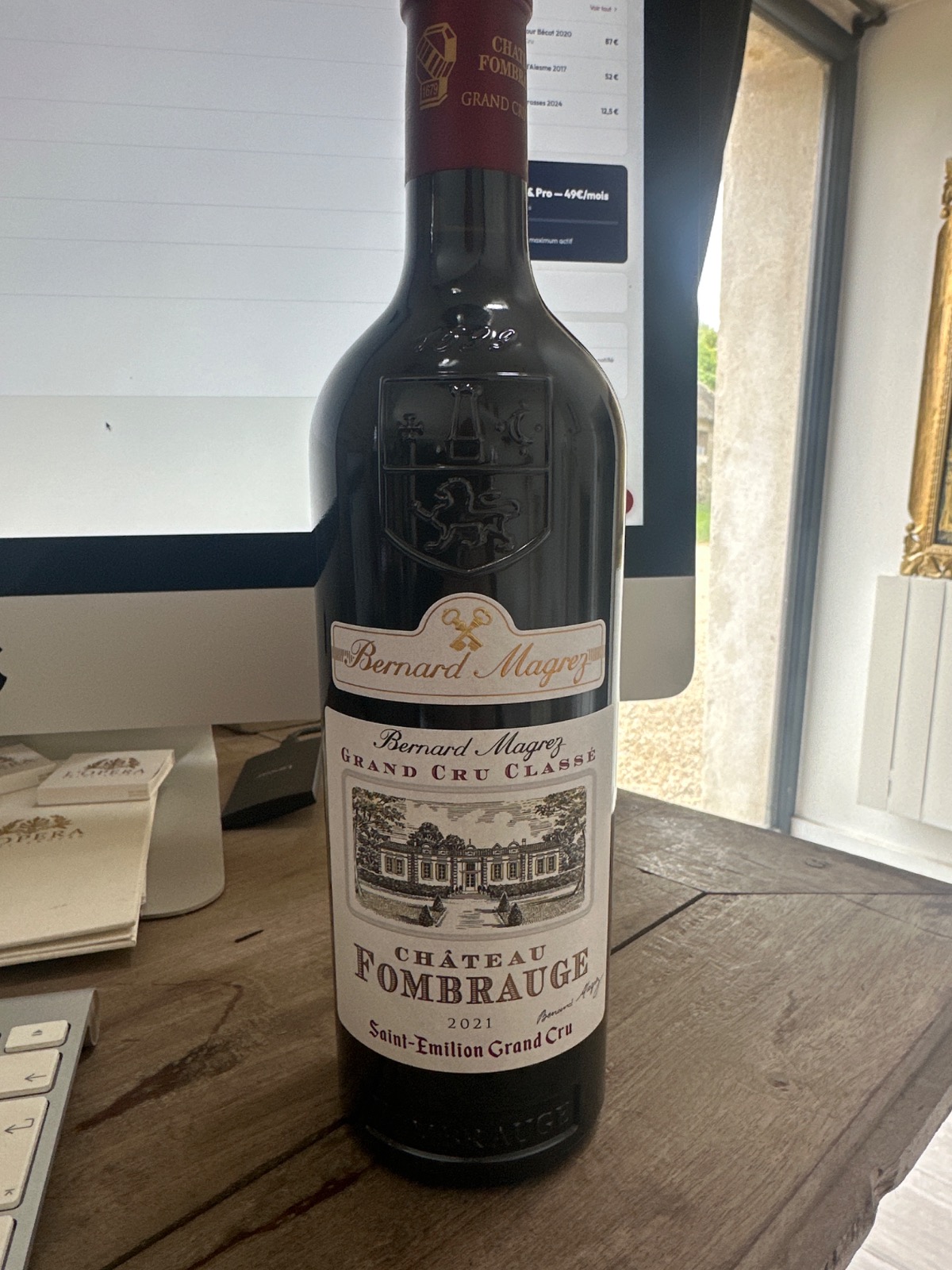 Château Fombrauge 2021 — vente entre particuliers 1001caves.fr Bouteille — Château Fombrauge 2021 — 1001caves
