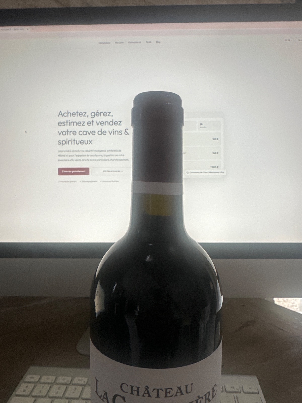 Château La Gaffelière 2012 — vente entre particuliers 1001caves.fr Goulot — Château La Gaffelière 2012 — 1001caves