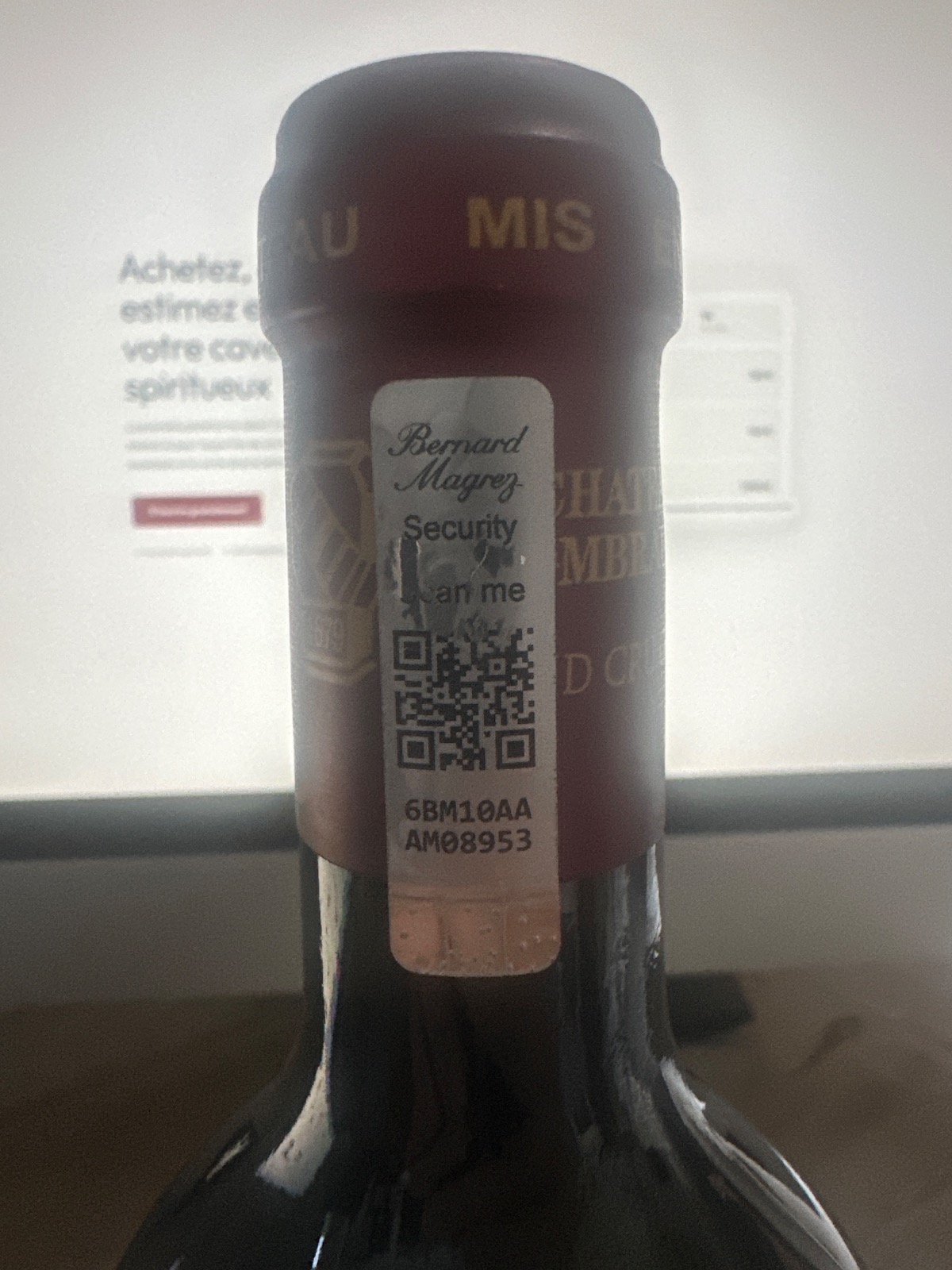 Château Fombrauge 2021 — vente entre particuliers 1001caves.fr Traçabilité — Château Fombrauge 2021 — 1001caves
