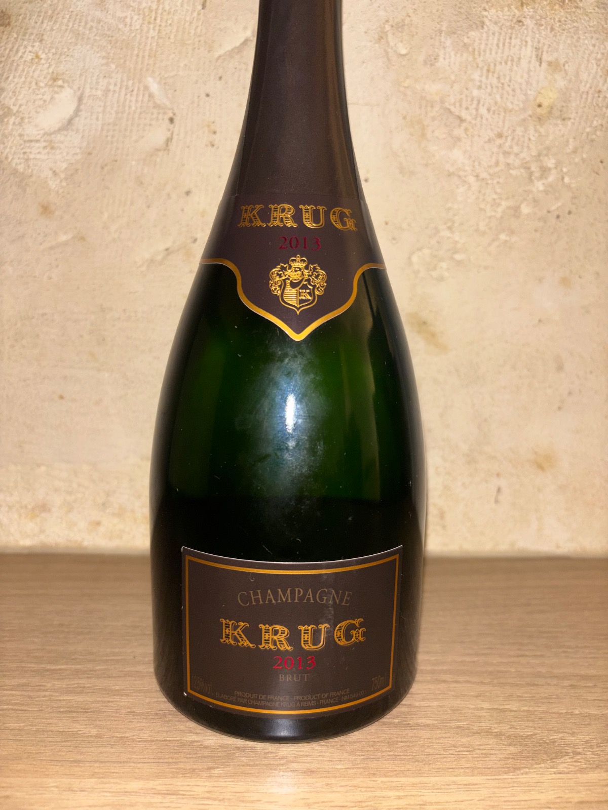 Goulot — Krug, Vintage Brut 2013 — 1001caves