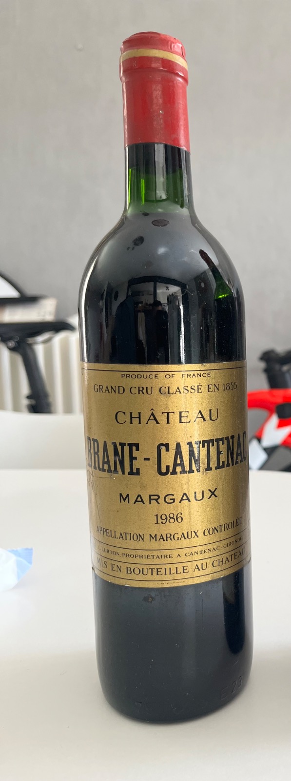 Goulot — Château Brane-Cantenac 1986 — 1001caves