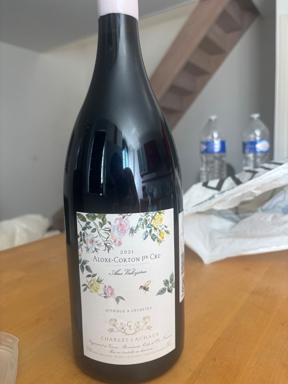 Aloxe-Corton 1er Cru Aux Valozières 2021 — vente entre particuliers 1001caves.fr Bouteille — Aloxe-Corton 1er Cru Aux Valozières 2021 — 1001caves