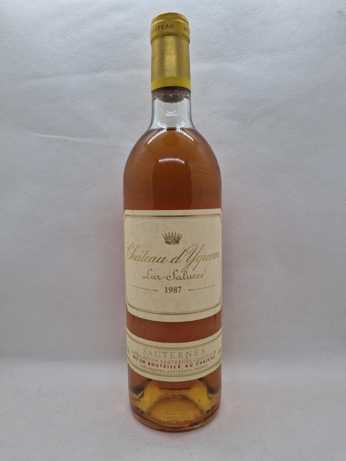 Bouteille — Château d'Yquem 1987 — 1001caves