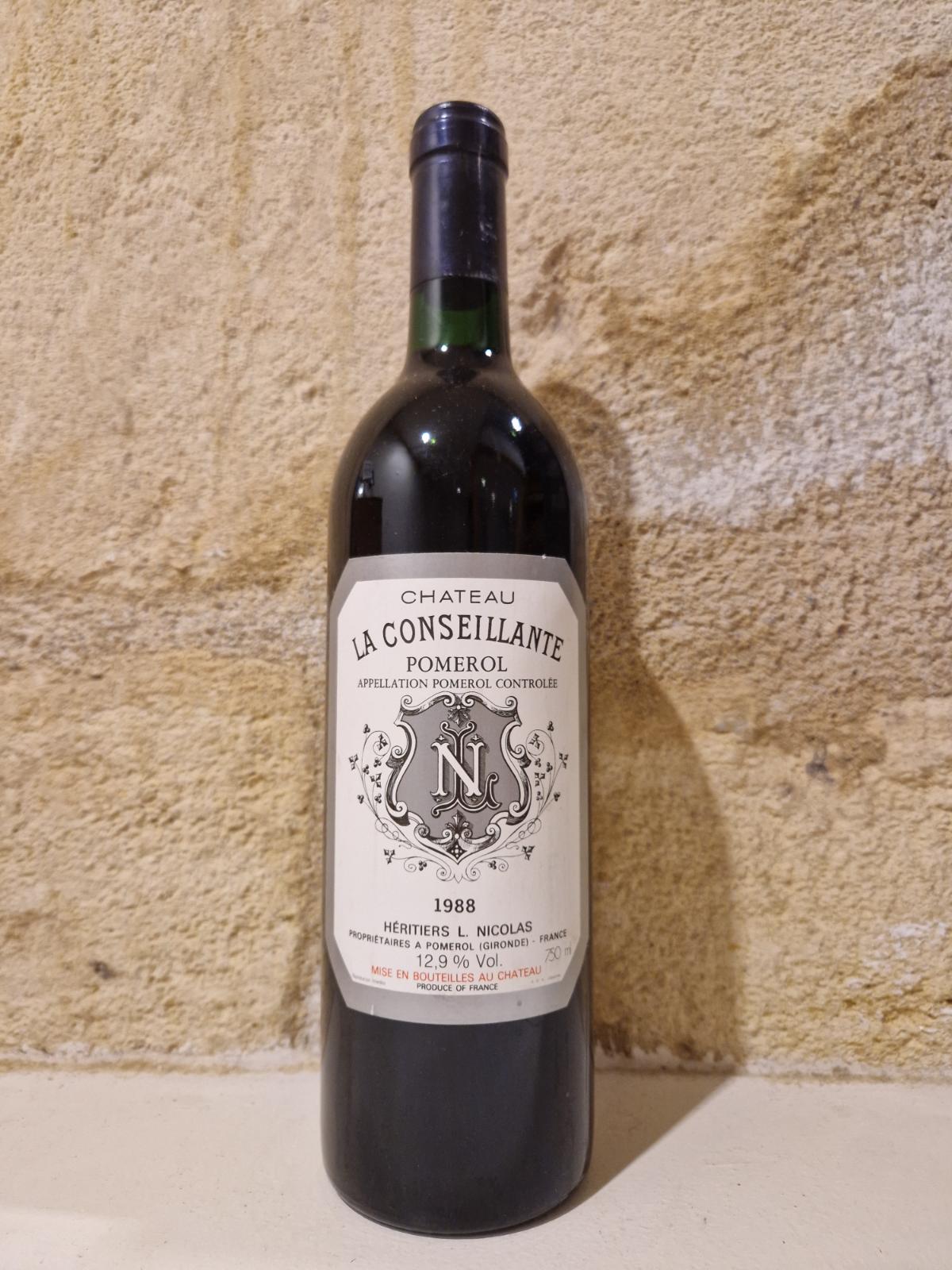 Bouteille — Château La Conseillante 1988 — 1001caves