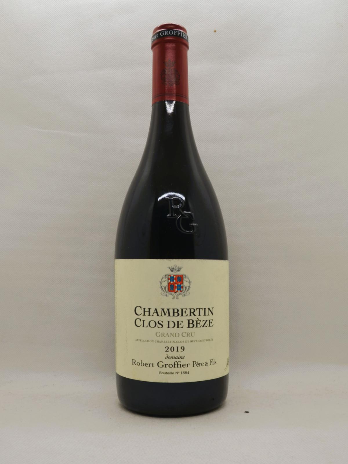 Chambertin Clos de Bèze Grand Cru 2019 — vente entre particuliers 1001caves.fr Bouteille — Chambertin Clos de Bèze Grand Cru 2019 — 1001caves