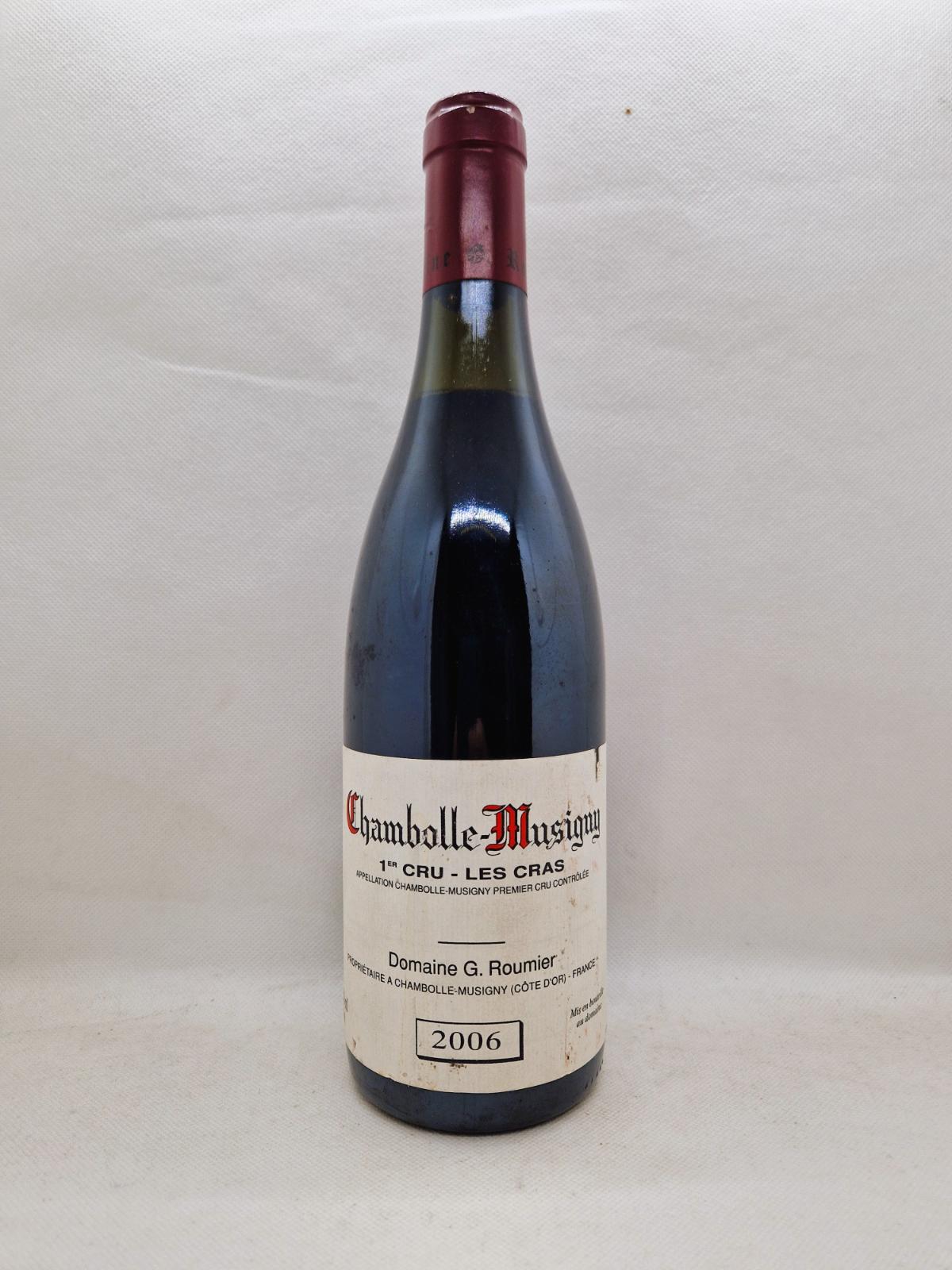 Bouteille — Chambolle-Musigny Premier Cru - Les Cras 2006 — 1001caves