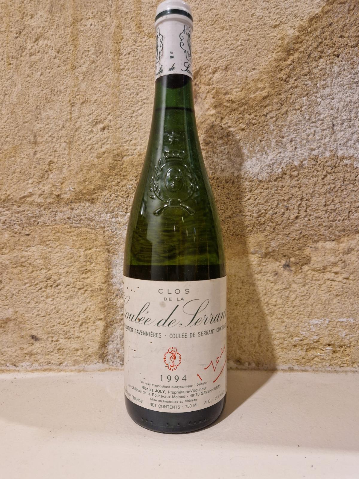 Bouteille — Clos de la Coulée de Serrant 1994 — 1001caves