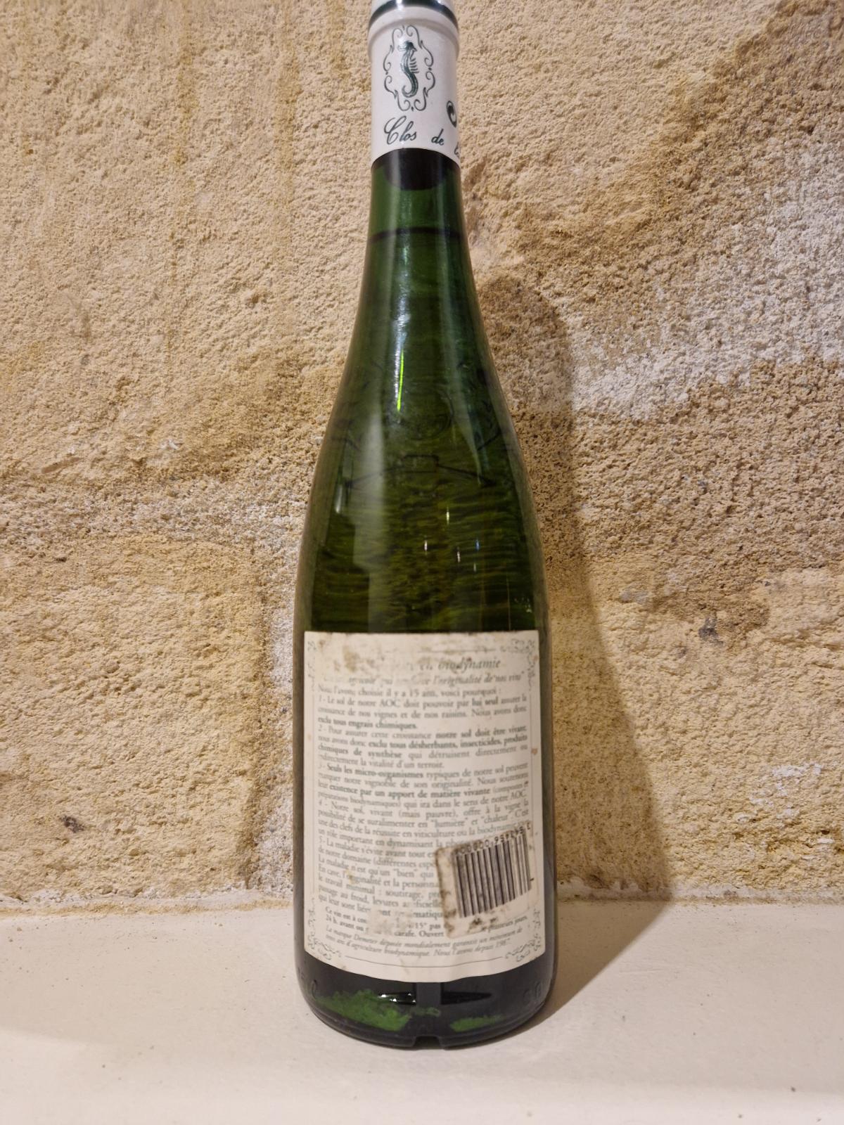 Goulot — Clos de la Coulée de Serrant 1994 — 1001caves