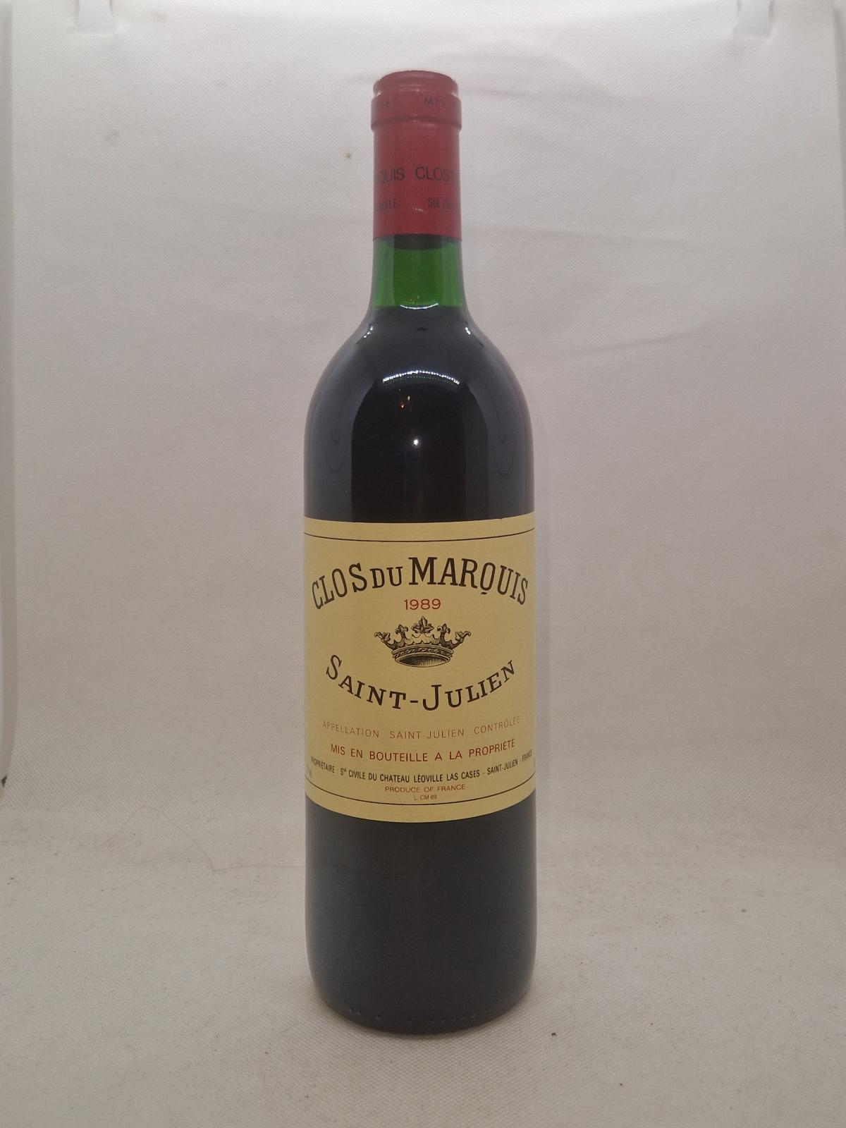 Bouteille — Clos du Marquis 1989 — 1001caves