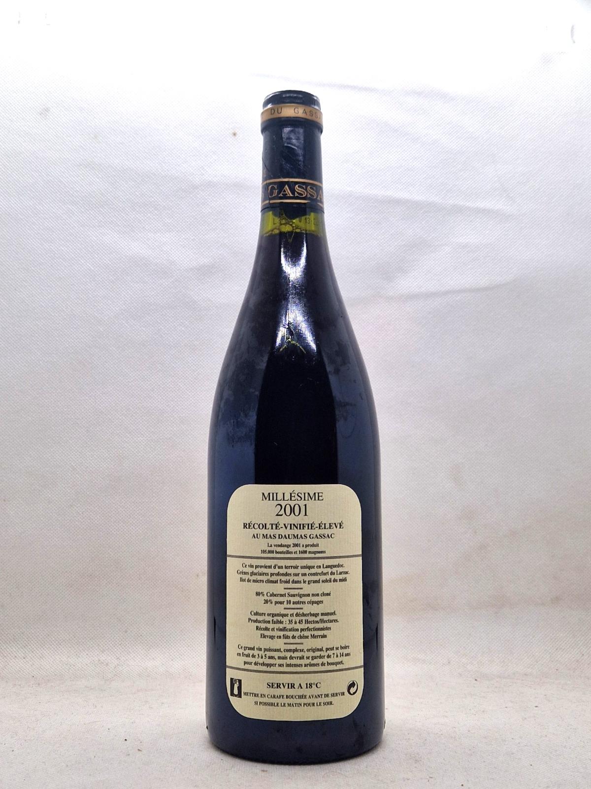 Goulot — Mas de Daumas Gassac 2001 — 1001caves