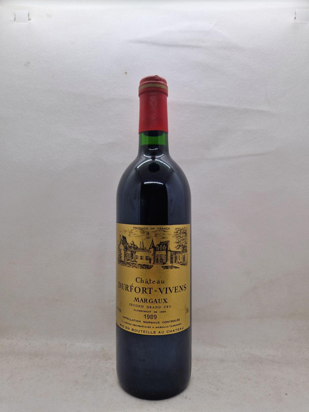 Bouteille — Château Durfort-Vivens 1989 — 1001caves