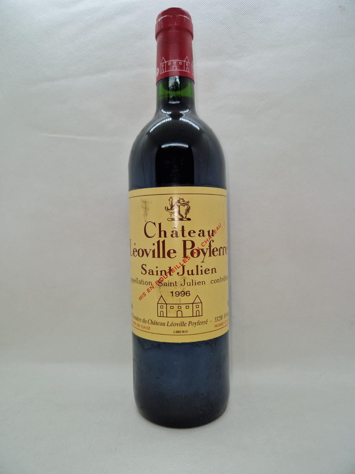 Château Léoville Poyferré 1996 — vente entre particuliers 1001caves.fr Bouteille — Château Léoville Poyferré 1996 — 1001caves