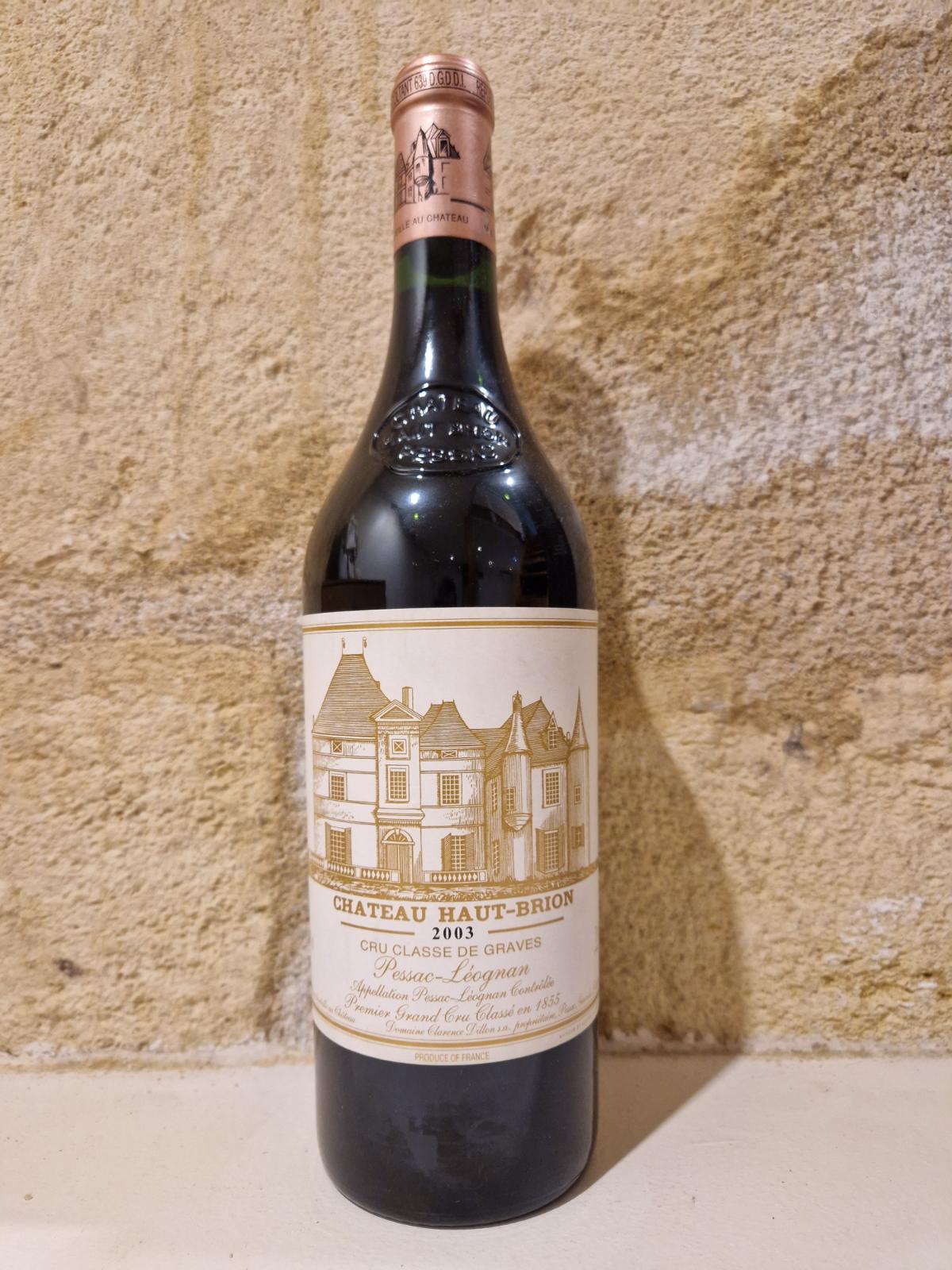 Bouteille — Château Haut-Brion 2003 — 1001caves