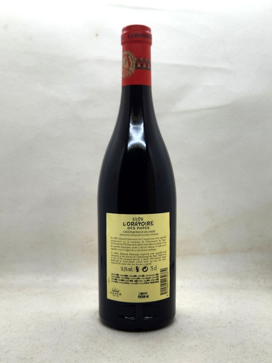 Goulot — Clos de l'Oratoire des Papes 2016 — 1001caves