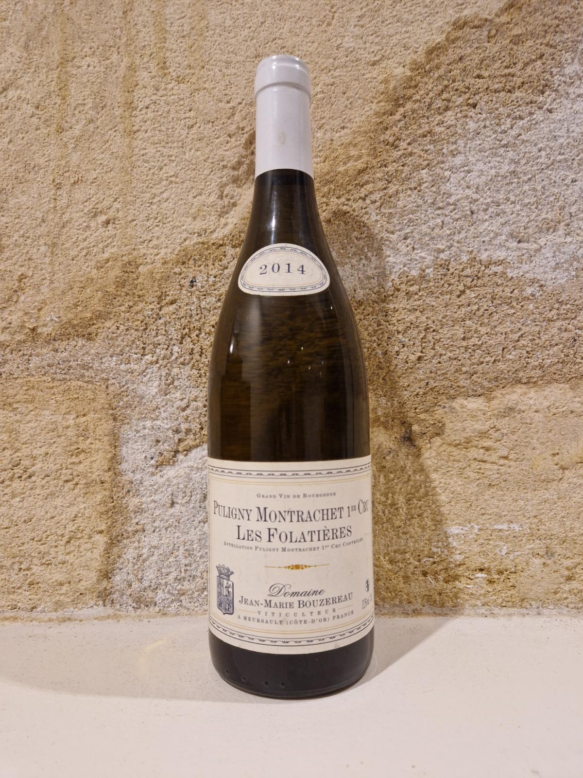 Bouteille — Les Folatières 2014 — 1001caves