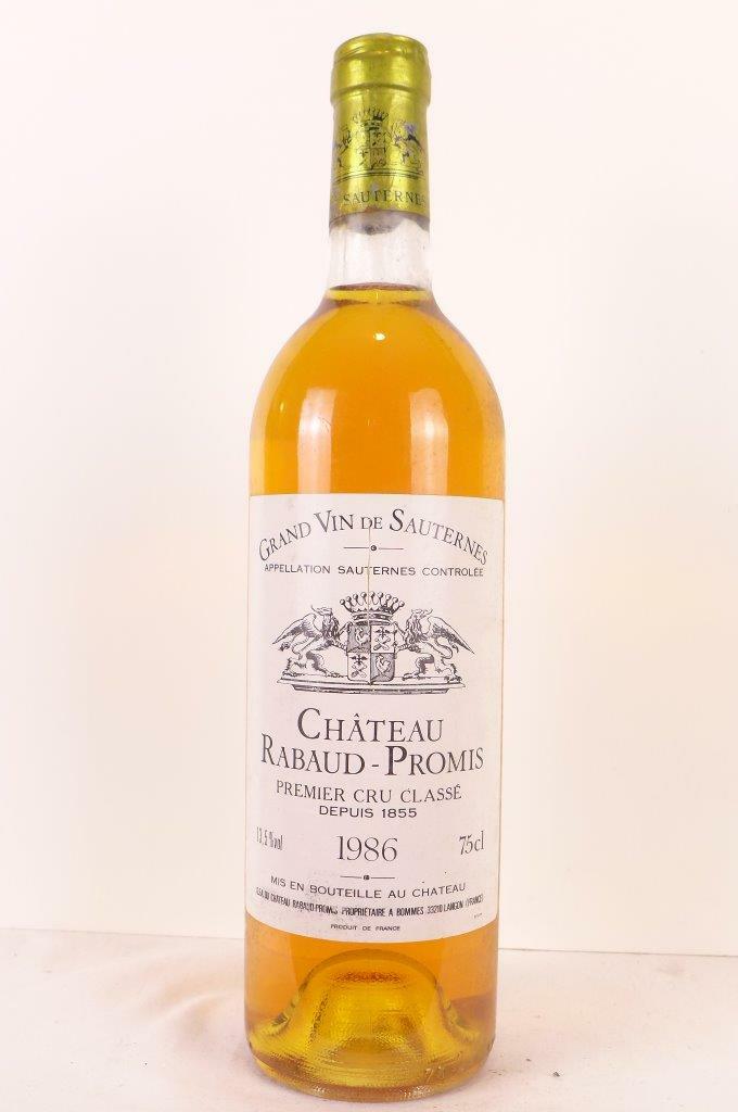 Bouteille — Château Rabaud-Promis 1986 — 1001caves