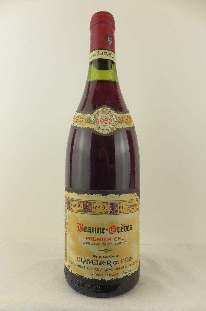 Bouteille — Beaune Grèves 1er Cru 1982 — 1001caves