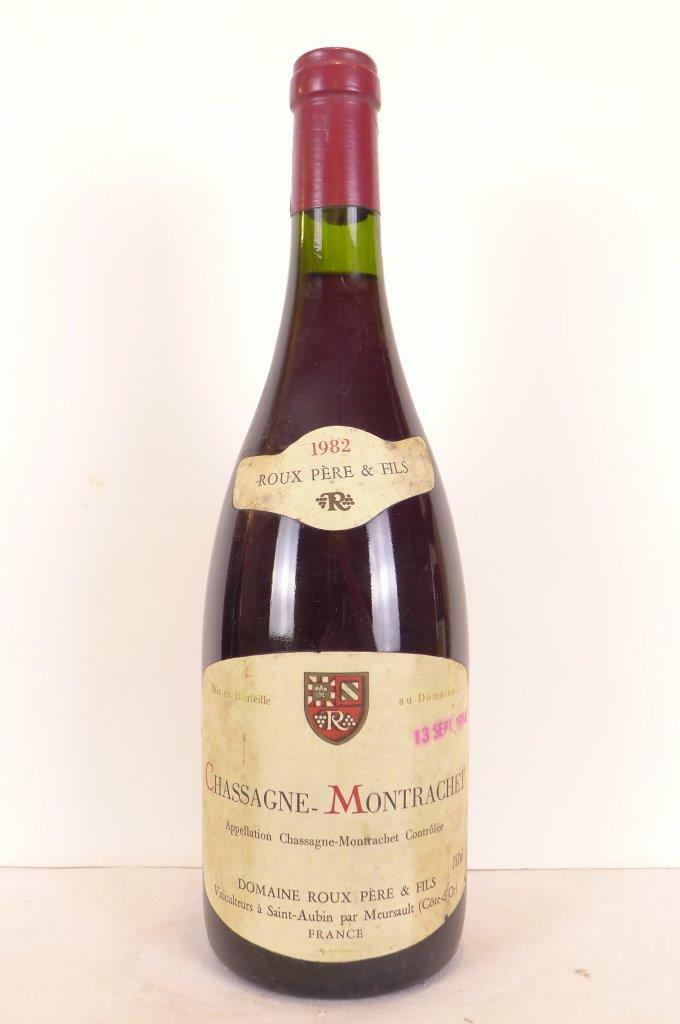 Bouteille — Chassagne-Montrachet 1982 — 1001caves