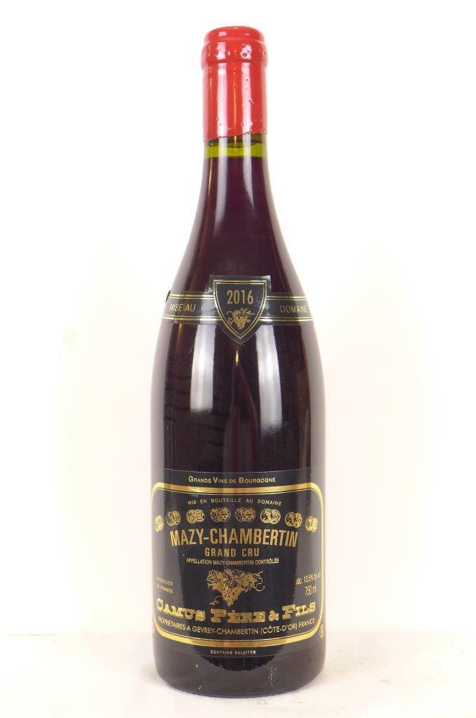 Bouteille — Mazis-Chambertin Grand Cru 2016 — 1001caves