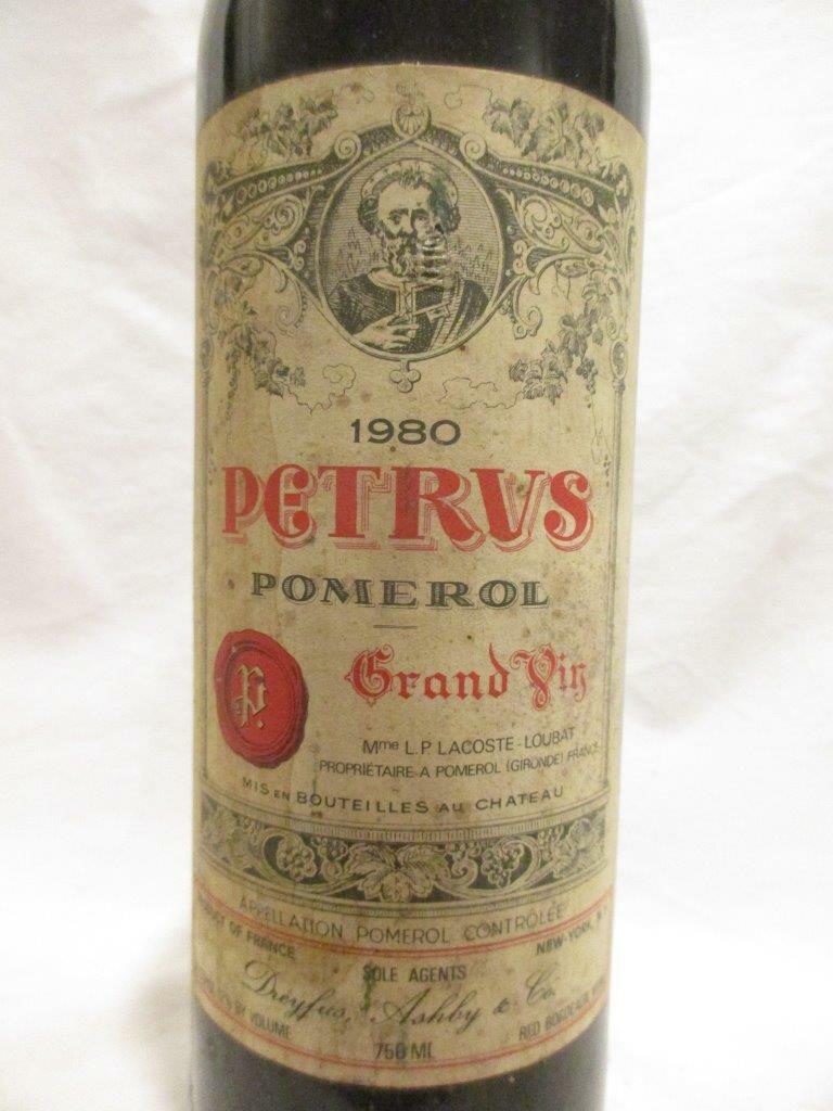 Petrus 1980 — vente entre particuliers 1001caves.fr Bouteille — Petrus 1980 — 1001caves
