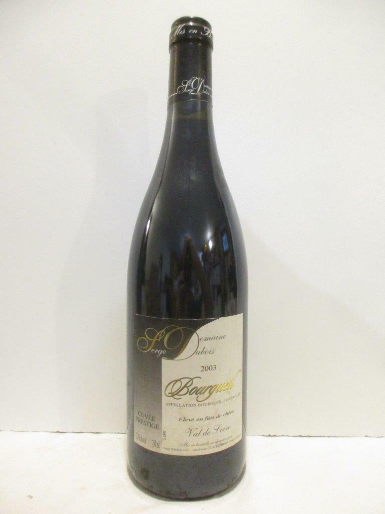 Bouteille — Bourgueil Cuvée Prestige 2003 — 1001caves