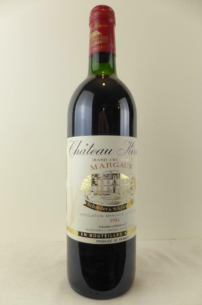 Bouteille — Château Kirwan 1984 — 1001caves