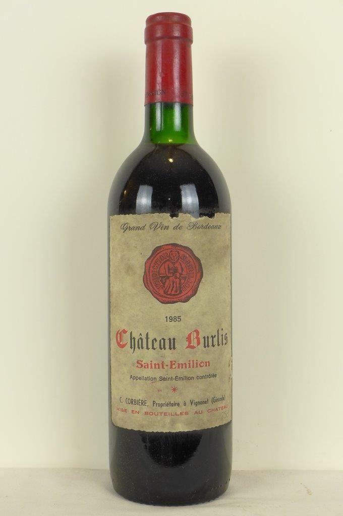 Bouteille — Château Burlis 1985 — 1001caves