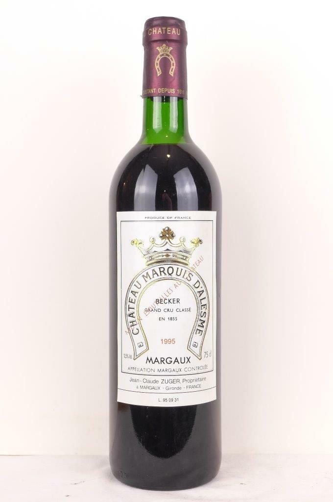 Bouteille — Château Marquis d’Alesme 1995 — 1001caves
