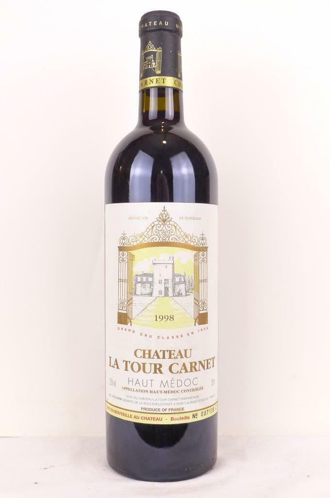 Bouteille — Château la Tour Carnet 1998 — 1001caves