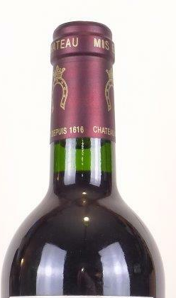 Goulot — Château Marquis d’Alesme 1999 — 1001caves
