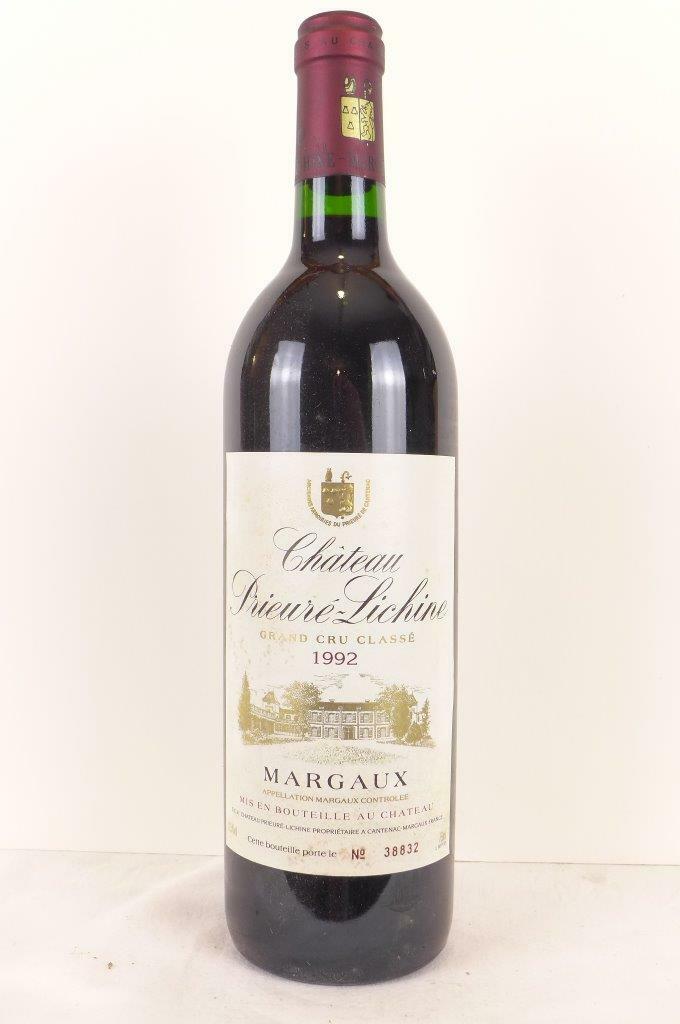 Bouteille — Château Prieuré-Lichine 1992 — 1001caves