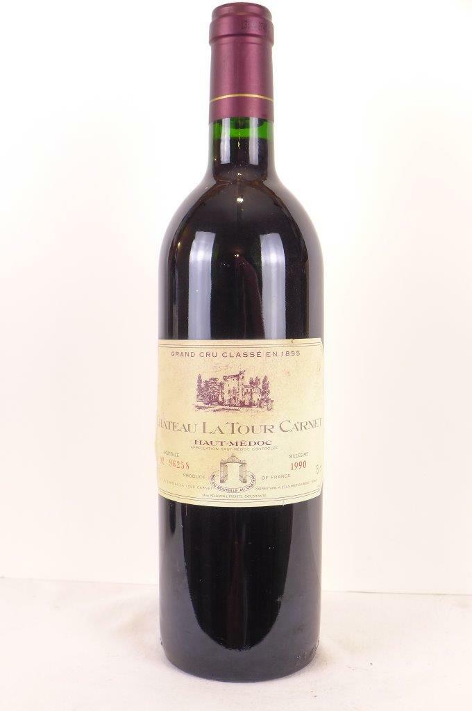 Bouteille — Château la Tour Carnet 1990 — 1001caves