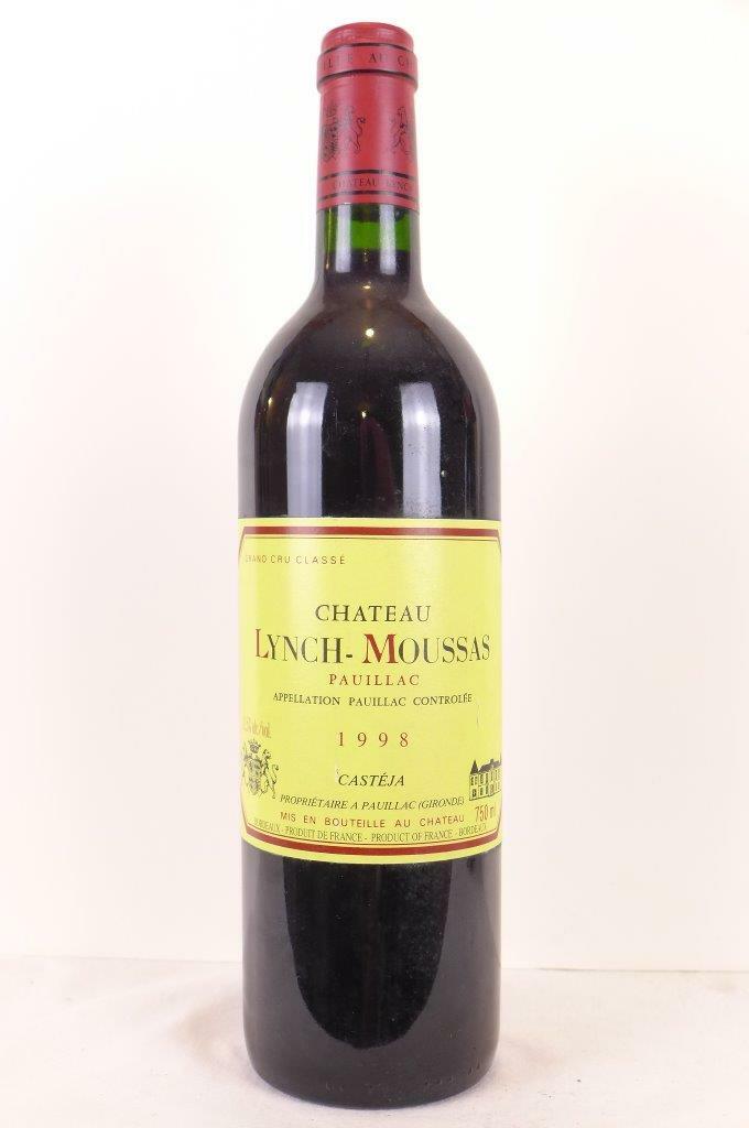 Château Lynch-Moussas 1998 — vente entre particuliers 1001caves.fr Bouteille — Château Lynch-Moussas 1998 — 1001caves