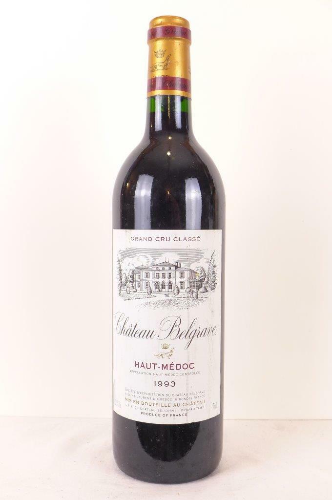 Bouteille — Château Belgrave 1993 — 1001caves