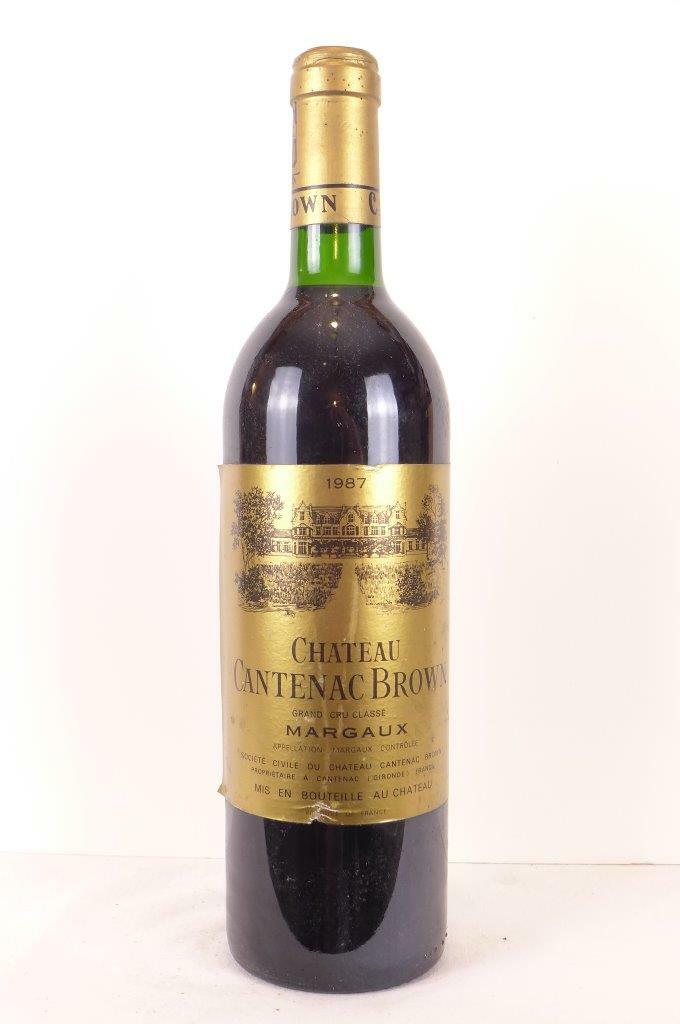 Bouteille — Château Cantenac Brown 1987 — 1001caves