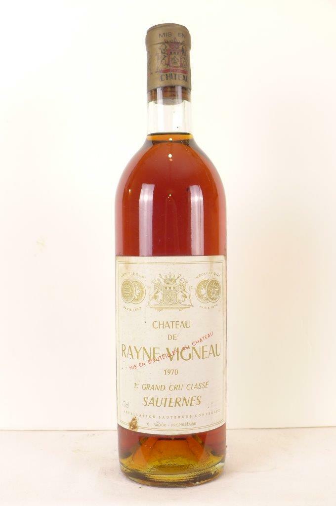 Bouteille — Château de Rayne Vigneau 1970 — 1001caves