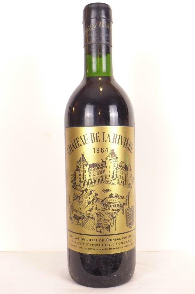 Bouteille — Château de la Rivière 1964 — 1001caves