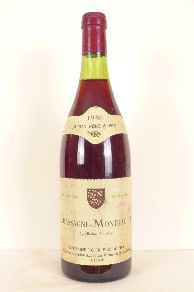Bouteille — Chassagne-Montrachet 1980 — 1001caves
