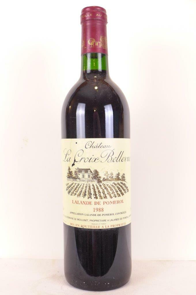 Bouteille — Château la Croix Bellevue 1988 — 1001caves