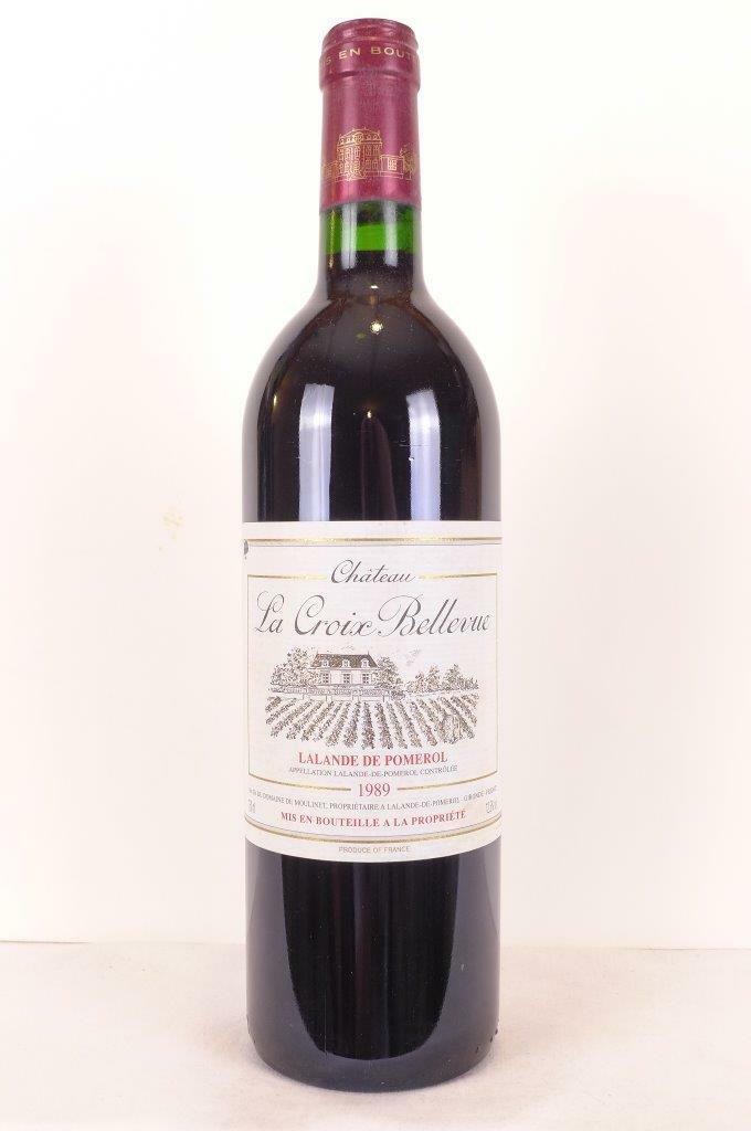 Bouteille — Château la Croix Bellevue 1989 — 1001caves