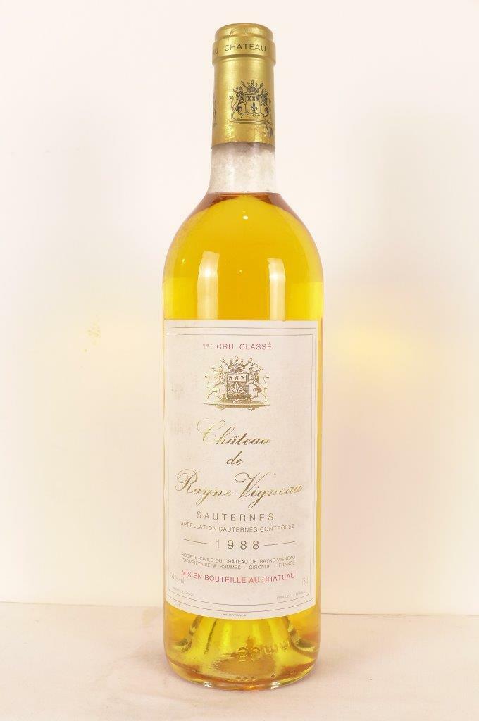 Bouteille — Château de Rayne Vigneau 1988 — 1001caves