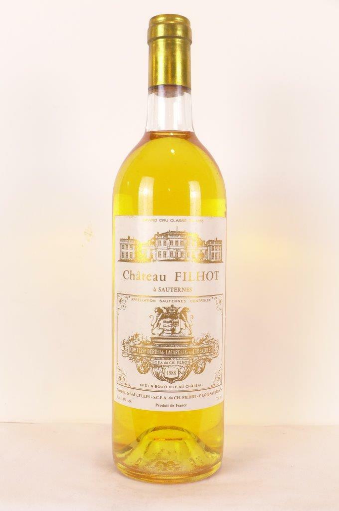 Bouteille — Château Filhot 1988 — 1001caves