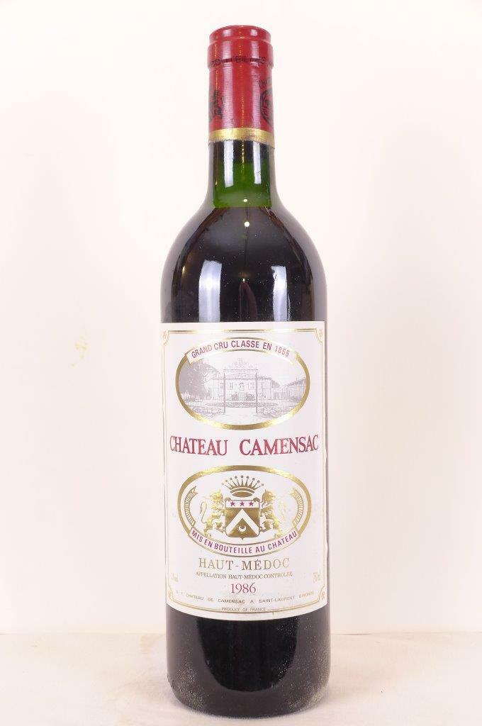 Bouteille — Château de Camensac 1986 — 1001caves