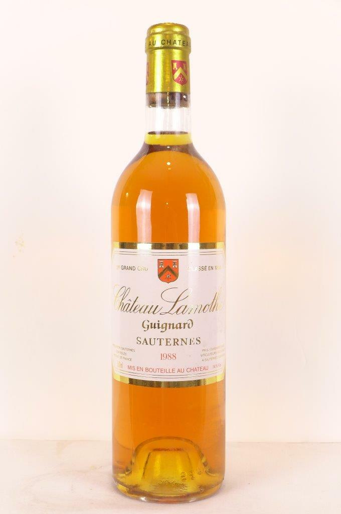 Bouteille — Château Lamothe-Guignard 1988 — 1001caves