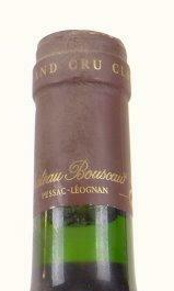 Capsule — Château Bouscaut 1998 — 1001caves
