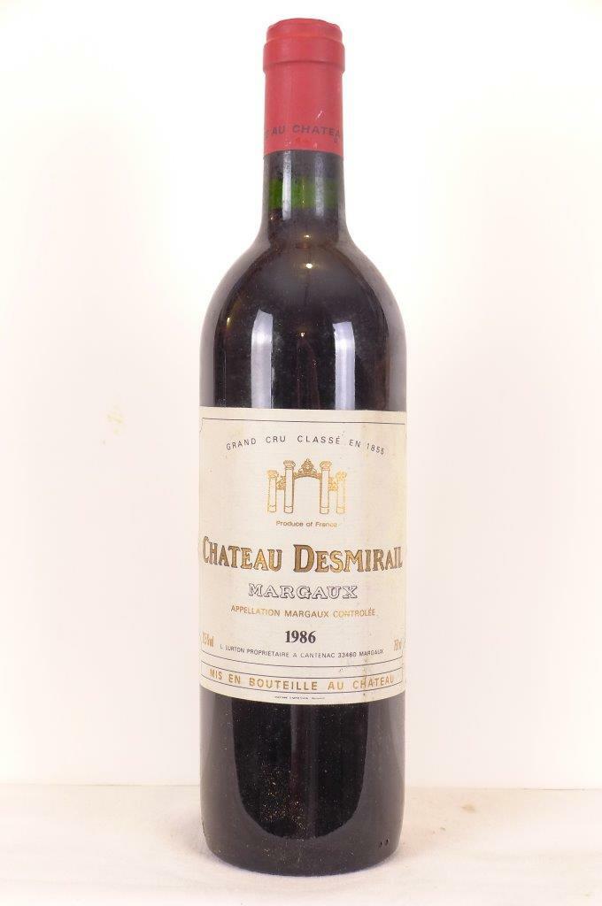 Bouteille — Château Desmirail 1986 — 1001caves